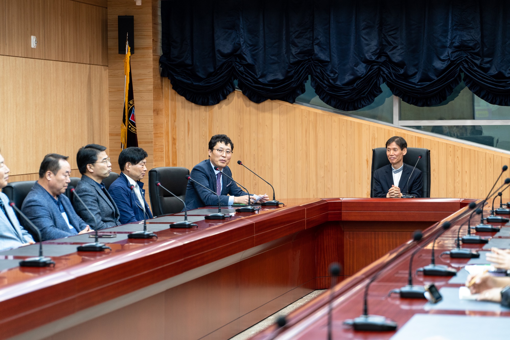 총동문회 임원 총장 및 보직처장 간담회(2019.09.23.) 첨부 이미지-3
